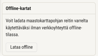 Nappula, josta aletaan lataamaan karttaa muistiin